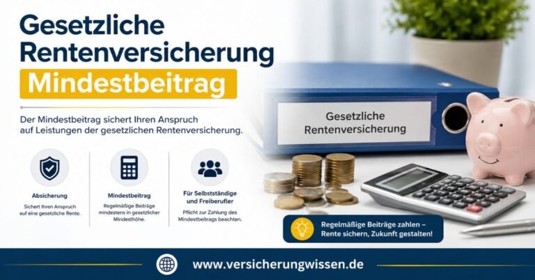 Gesetzliche Rentenversicherung Mindestbeitrag