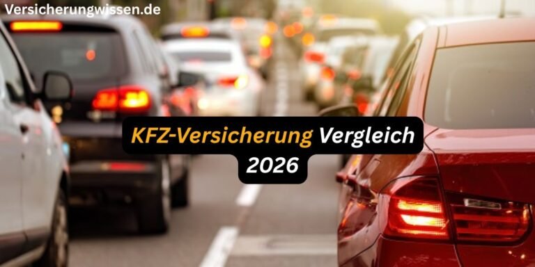 KFZ-Versicherung Vergleich 2026