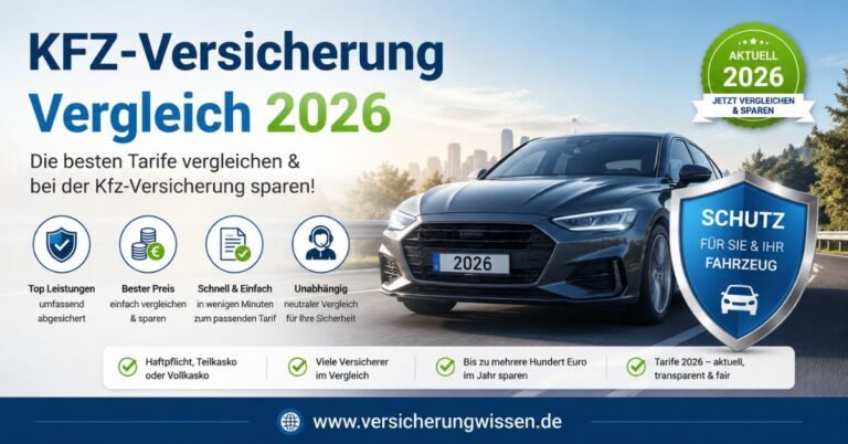 KFZ-Versicherung Vergleich 2026