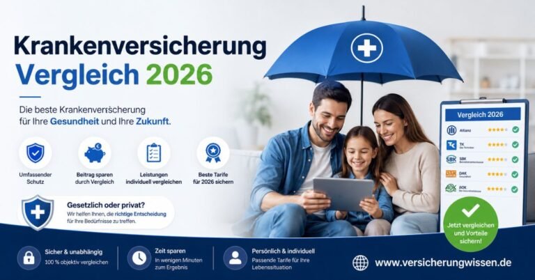 Krankenversicherung Vergleich 2026