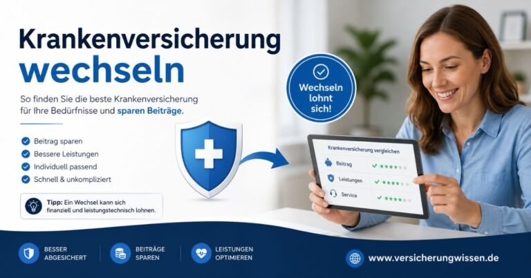Krankenversicherung wechseln