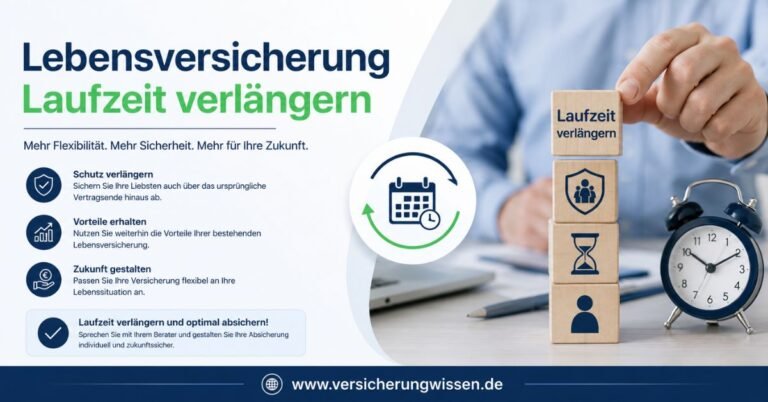 Lebensversicherung Laufzeit verlängern