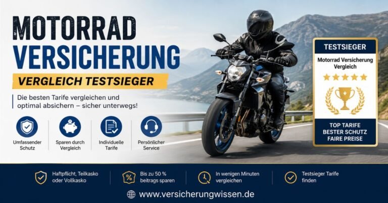 Motorrad Versicherung Vergleich Testsieger