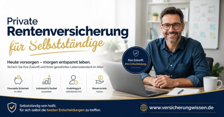 Private Rentenversicherung für Selbstständige