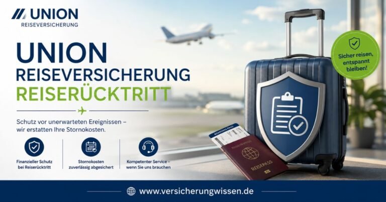 Union Reiseversicherung Reiserücktritt