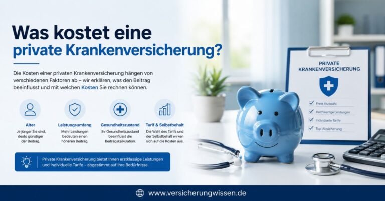 Was kostet eine private Krankenversicherung