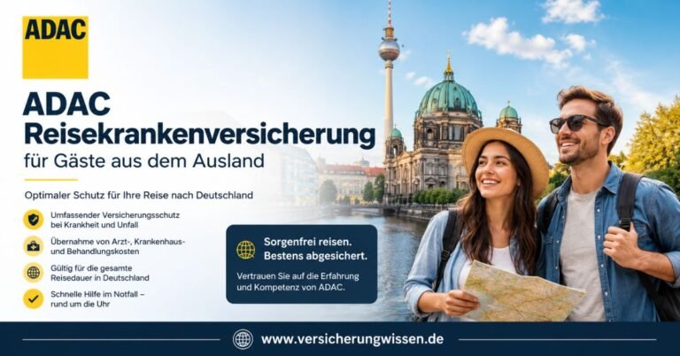 ADAC Reisekrankenversicherung für Gäste aus dem Ausland