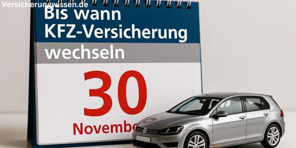 Bis wann KFZ-Versicherung wechseln
