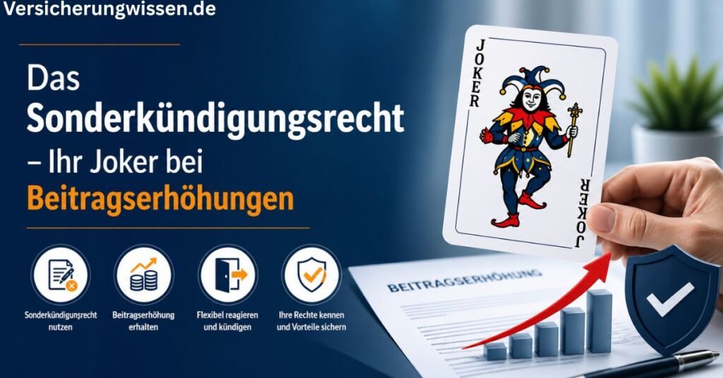 Das Sonderkündigungsrecht – Ihr Joker bei Beitragserhöhungen