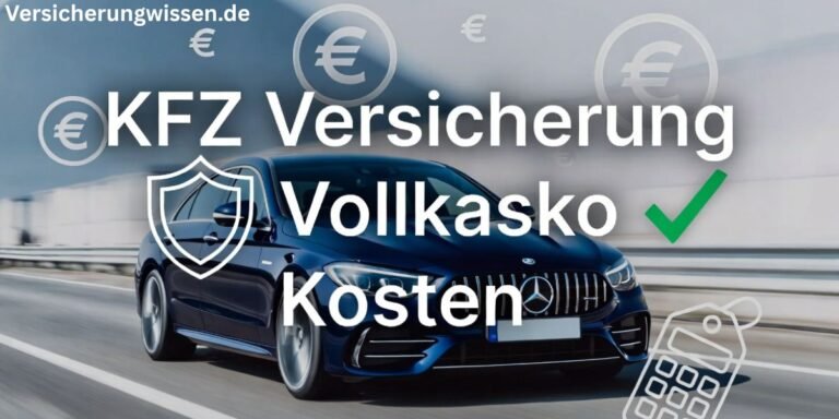 KFZ Versicherung Vollkasko Kosten