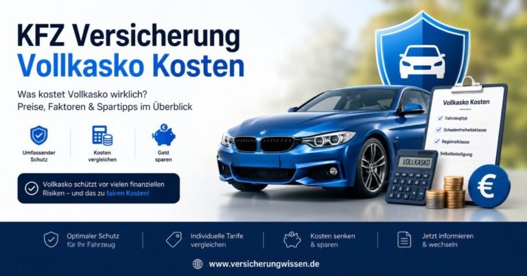 KFZ Versicherung Vollkasko Kosten