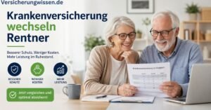Krankenversicherung wechseln Rentner