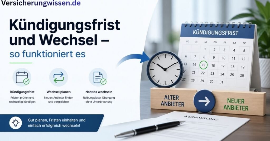 Kündigungsfrist und Wechsel – so funktioniert es