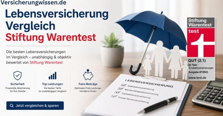 Lebensversicherung Vergleich Stiftung Warentest