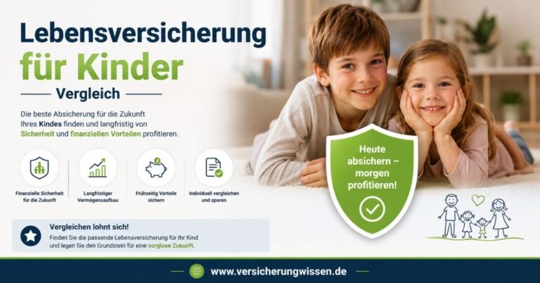 Lebensversicherung für Kinder Vergleich