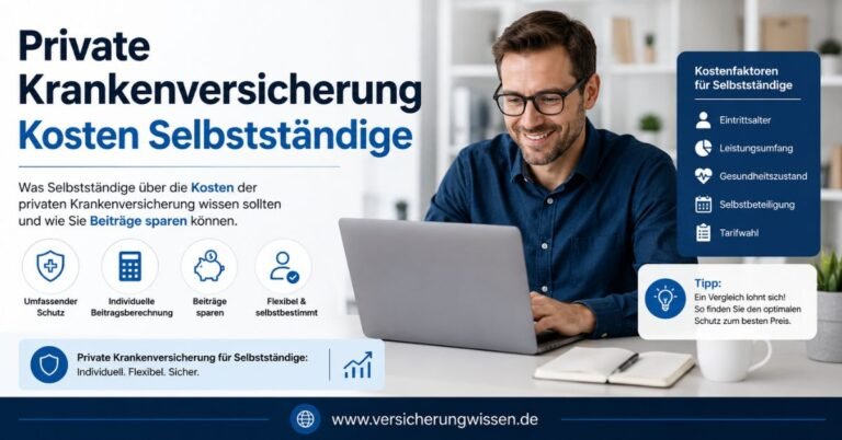Private Krankenversicherung Kosten Selbstständige