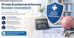 Private Krankenversicherung Kosten monatlich