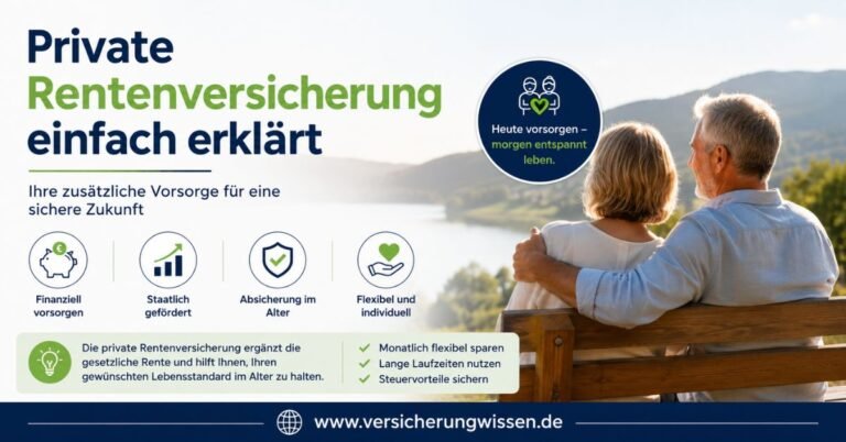 Private Rentenversicherung einfach erklärt