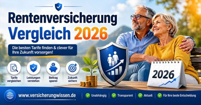 Rentenversicherung Vergleich 2026