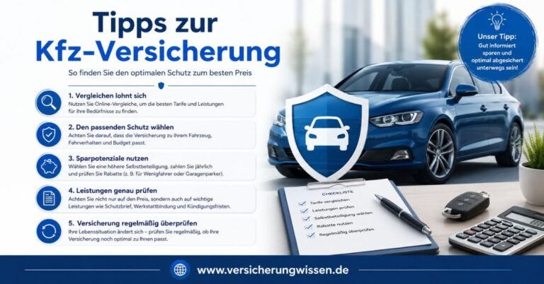 Tipps zur Kfz-Versicherung