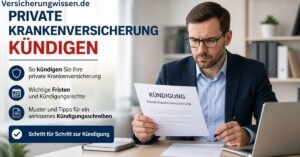 Private Krankenversicherung kündigen