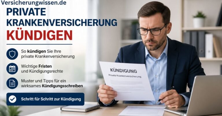 Private Krankenversicherung kündigen