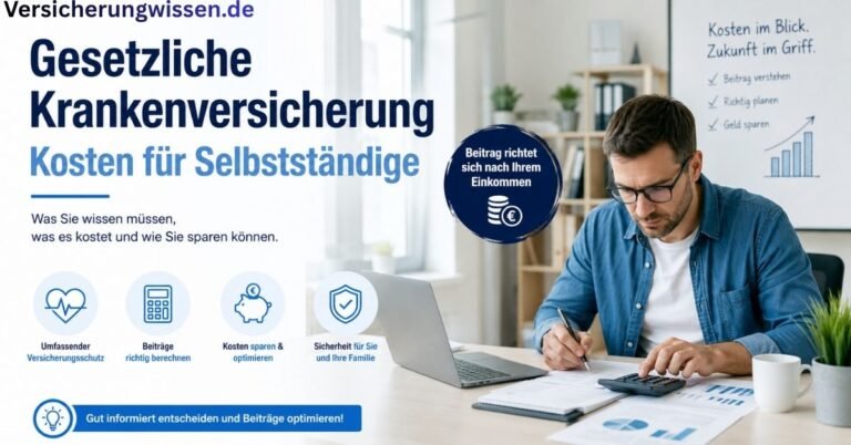 Gesetzliche krankenversicherung kosten selbstständig