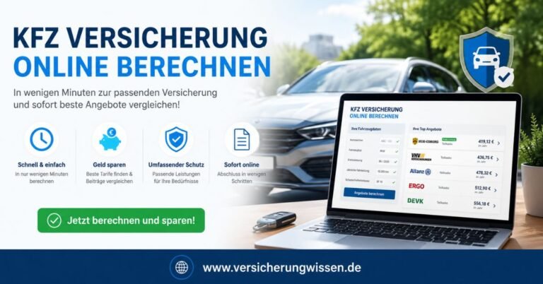 KFZ Versicherung online berechnen
