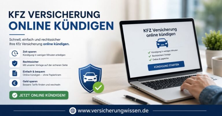 KFZ Versicherung online kündigen
