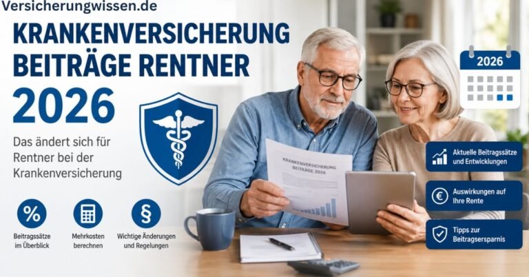 Krankenversicherung Beiträge Rentner 2026