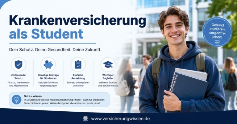 Krankenversicherung als Student