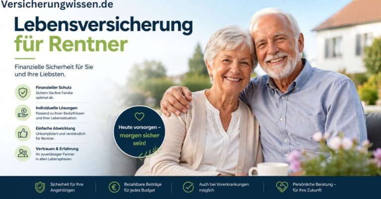 Lebensversicherung für Rentner