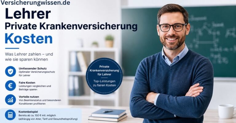 Lehrer private Krankenversicherung Kosten