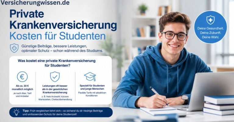 Private Krankenversicherung Kosten für Studenten