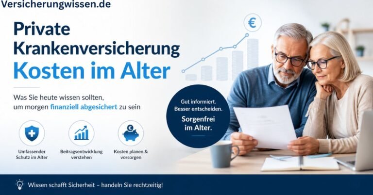 Private Krankenversicherung Kosten im Alter
