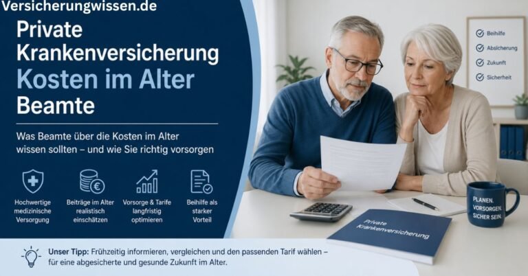 Private Krankenversicherung Kosten im Alter Beamte