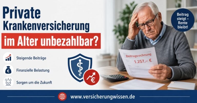 Private Krankenversicherung im Alter unbezahlbar