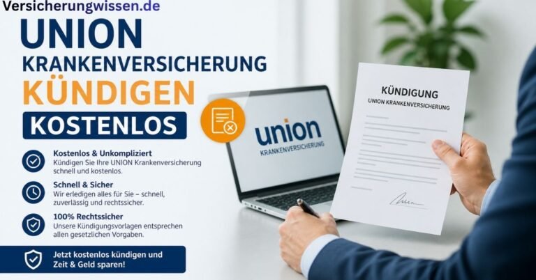 Union Krankenversicherung kündigen kostenlos