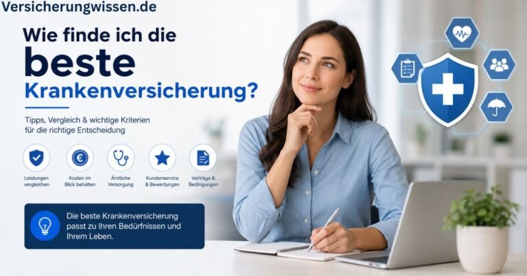 Wie finde ich die beste Krankenversicherung?