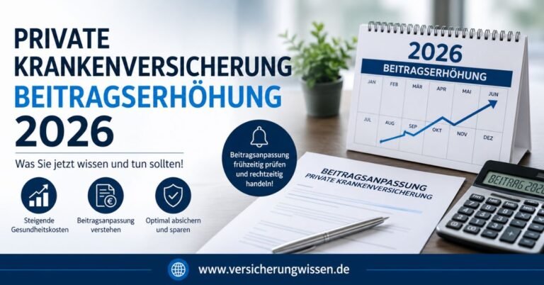 private krankenversicherung beitragserhöhung 2026