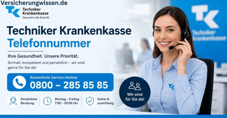 techniker krankenkasse telefonnummer