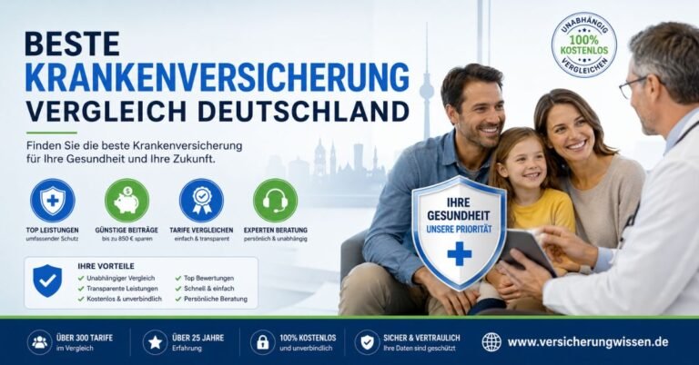 beste krankenversicherung vergleich deutschland