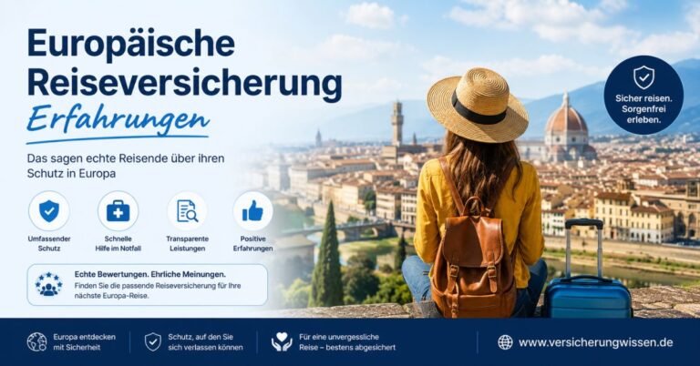 Europäische Reiseversicherung Erfahrungen
