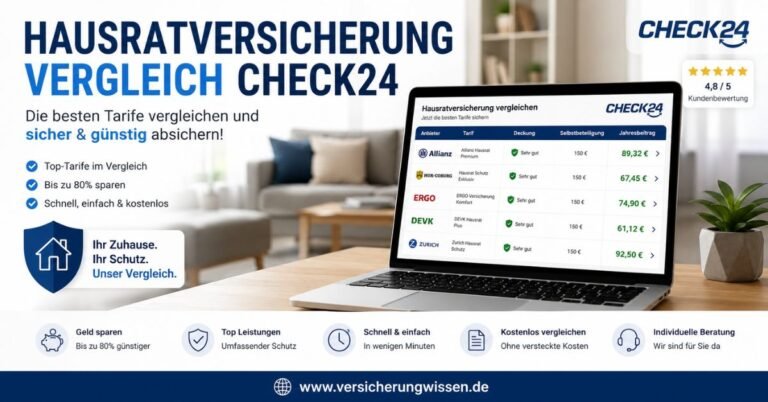 Hausratversicherung Vergleich CHECK24