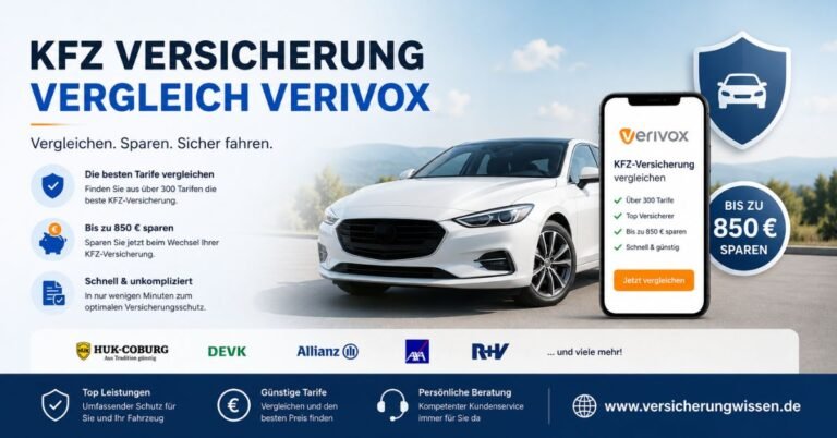 KFZ Versicherung Vergleich Verivox