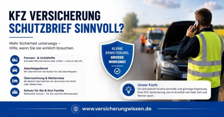 Kfz Versicherung Schutzbrief sinnvoll