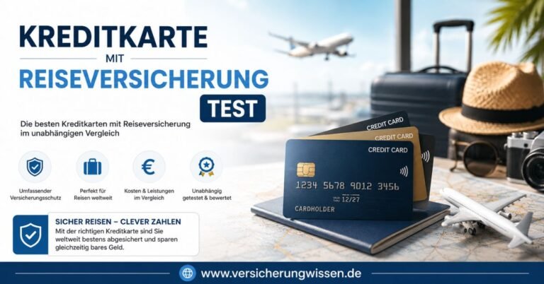 Kreditkarte mit Reiseversicherung Test