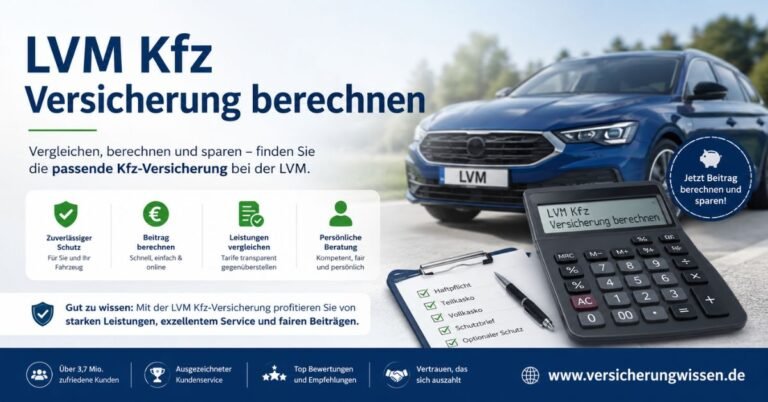 LVM KFZ Versicherung berechnen