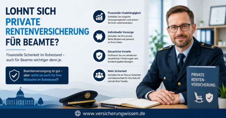 Lohnt sich private Rentenversicherung für Beamte