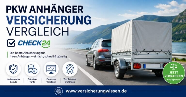 PKW Anhänger Versicherung Vergleich Check24